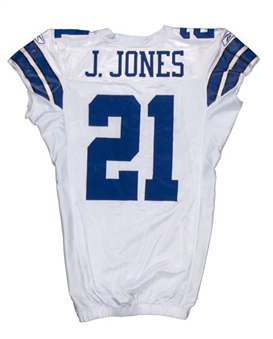 2007 Julius Jones Game Used Cowboys Jersey (Steiner)